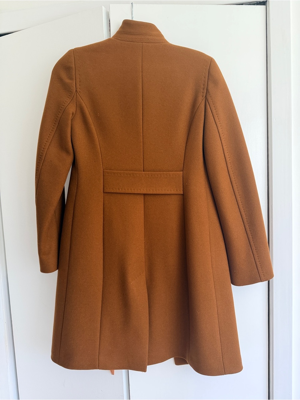 Babaton Camel Wool & Cashmere Long Coat - Picture 16 of 16
